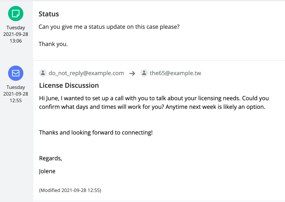 Portal CaseTimeline2Ent