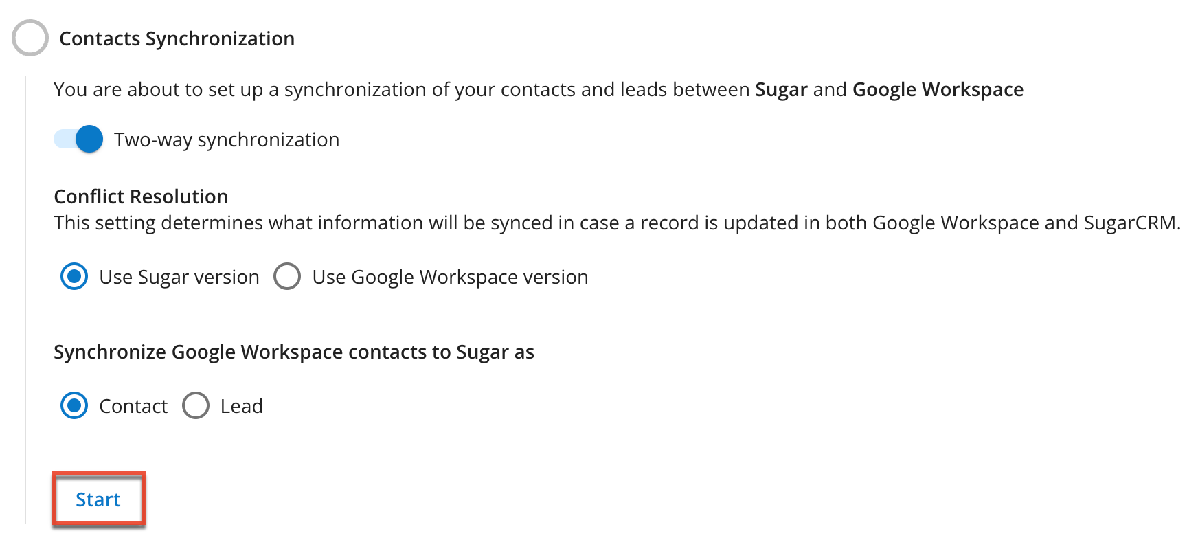 start-contact-sync-30