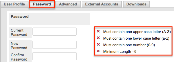 Sugar UserPreferences PWTab